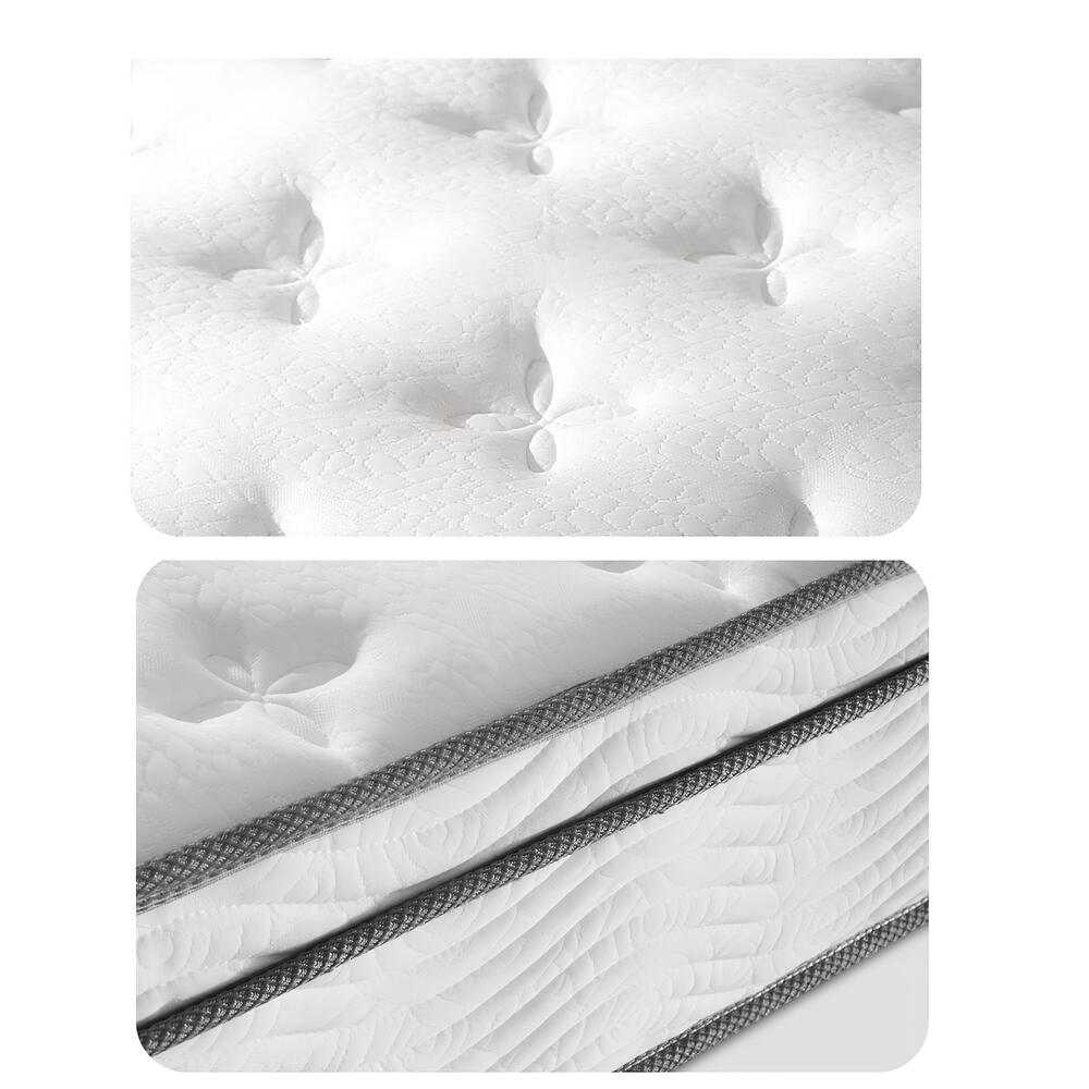COLCHÓN LUBABYCAS NUBE266 KING COMPRIMIDO NUBE POCKET 180 X 200 X 30 CM - 8