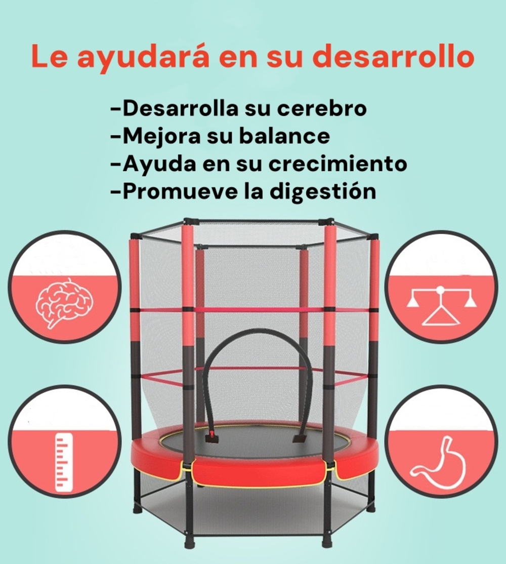 CAMA ELÁSTICA LUBABYCAS IFREE 140 CM DISEÑO ALTO - 3