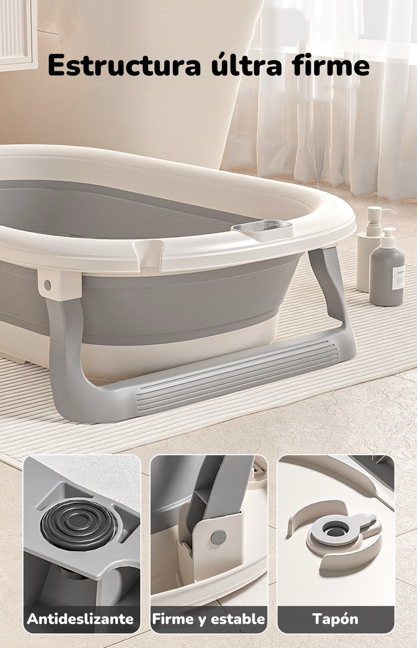 BAÑERA LUBABYCAS RESPALDO DUCHA COMFORT CAFÉ - 6