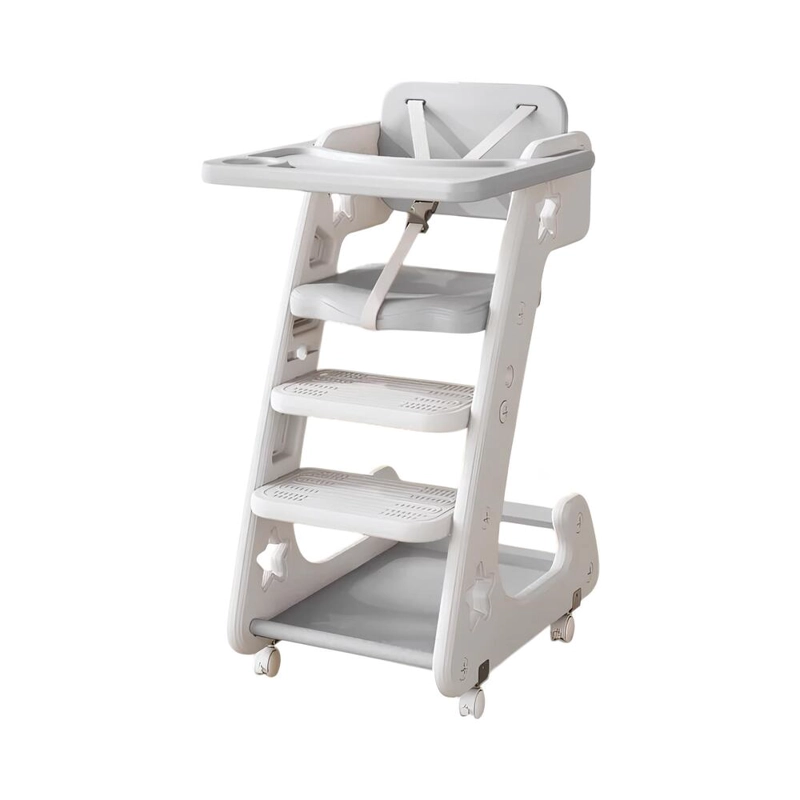 SILLA COMER LUBABYCAS GROWTH GRIS MULTIFUNCIONAL - 1