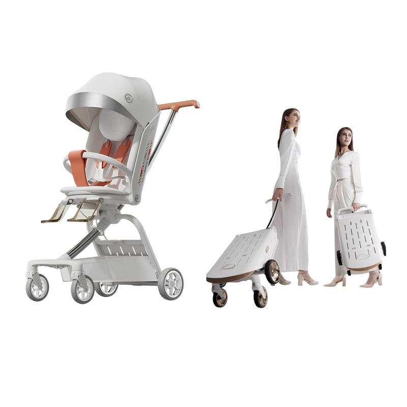 COCHE PASEO LUBABYCAS F5 BLANCO 360° MAGIC BOX - 1