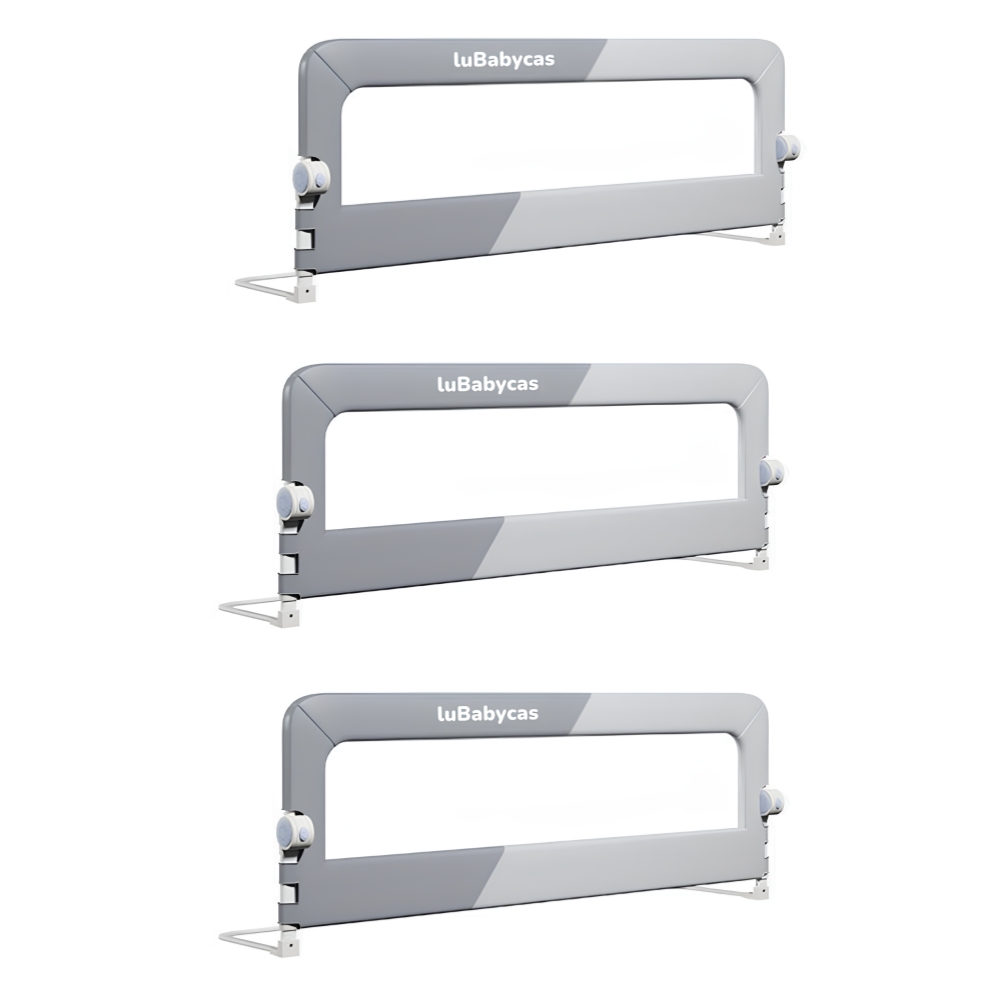 BARANDAS CAMA LUBABYCAS PACK 3 PLEGABLE 2 PLAZAS - 1