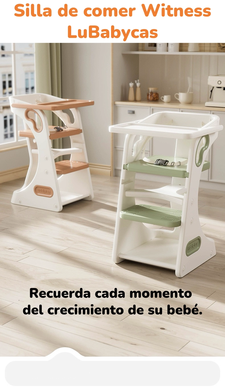 SILLA COMER LUBABYCAS WITNESS NARANJA MULTIFUNCIONAL - 2