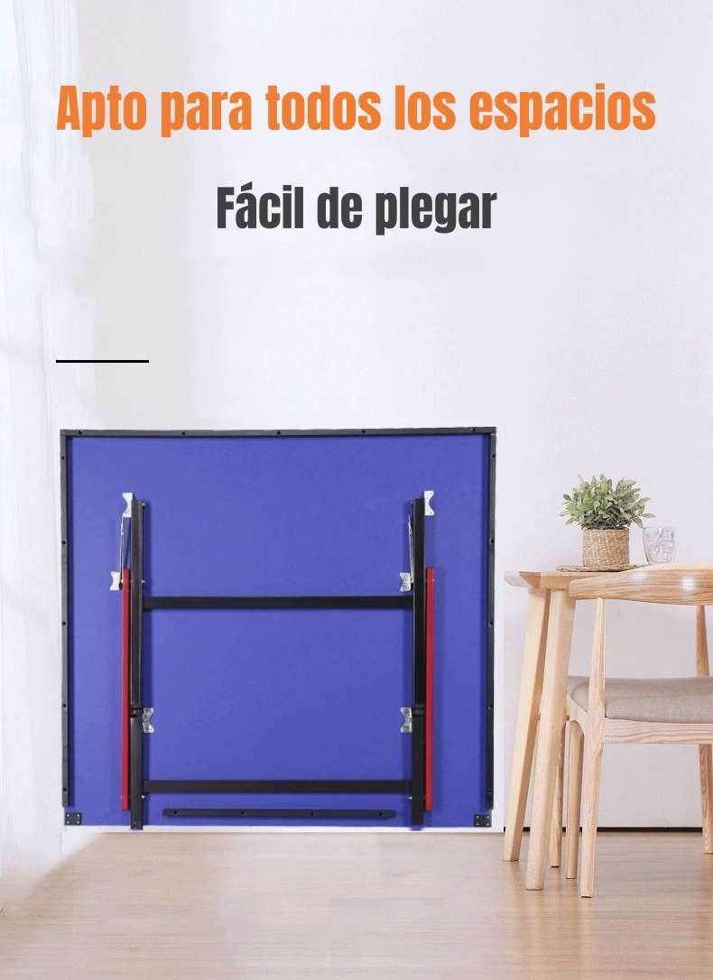 MESA DE PING PONG PROFESIONAL PLEGABLE 274CM BY LUBABYCAS - 4
