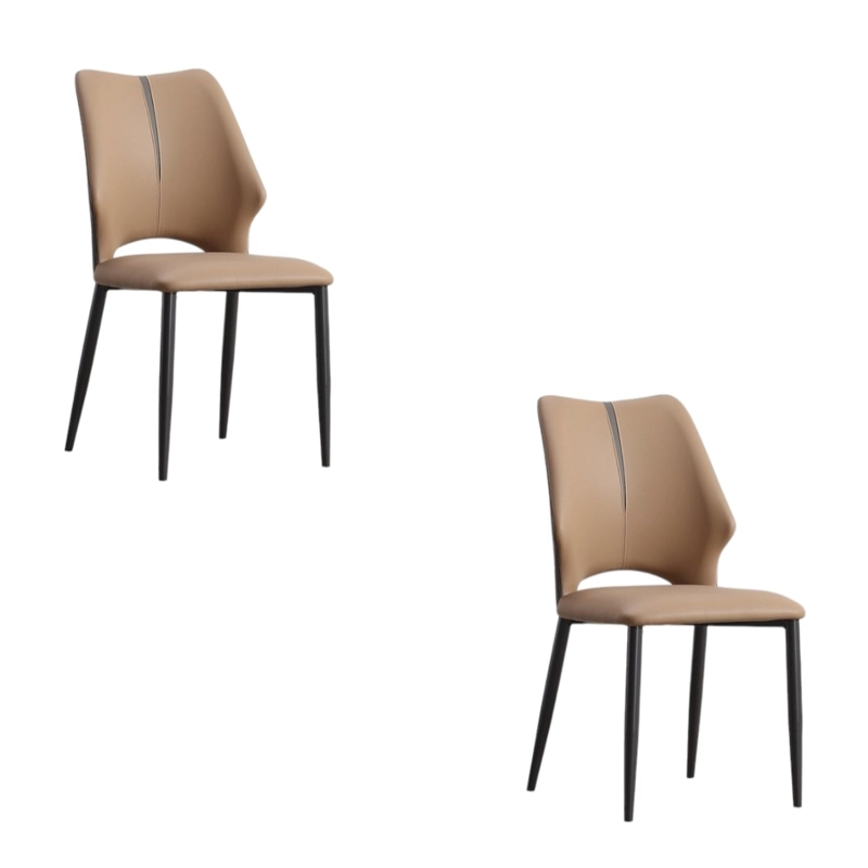 PACK 2 SILLAS DE COMEDOR ESTILO ITALIANO ZEKER LUBABYCAS - 1