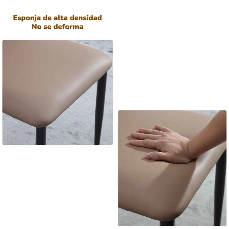PACK 2 SILLAS DE COMEDOR ESTILO ITALIANO ZEKER LUBABYCAS - 5
