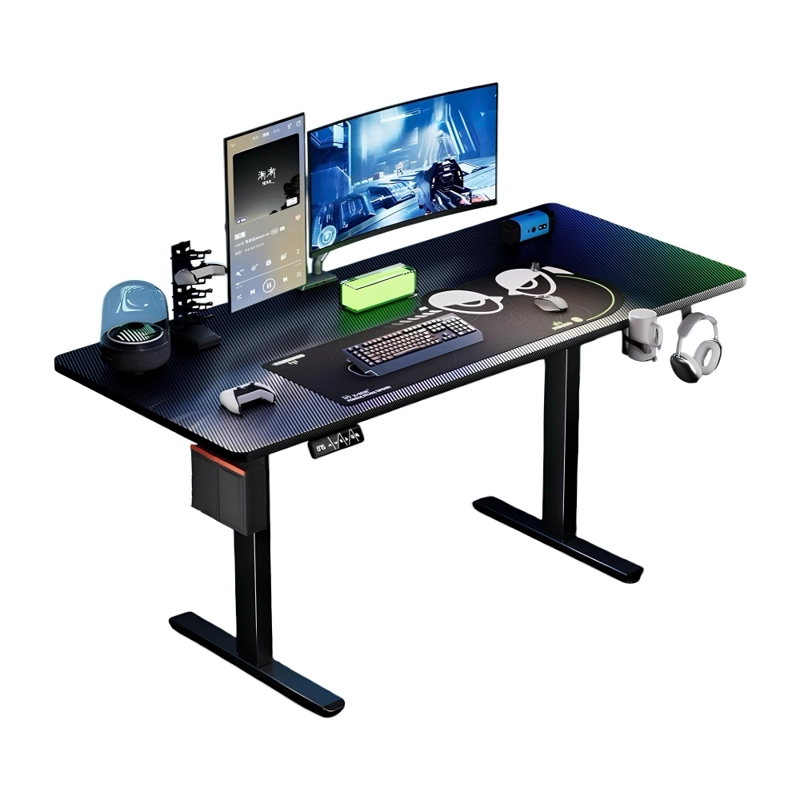 ESCRITORIO ELE CTRICO REGULABLE WARRIOR 120CM LUBABYCAS - 1