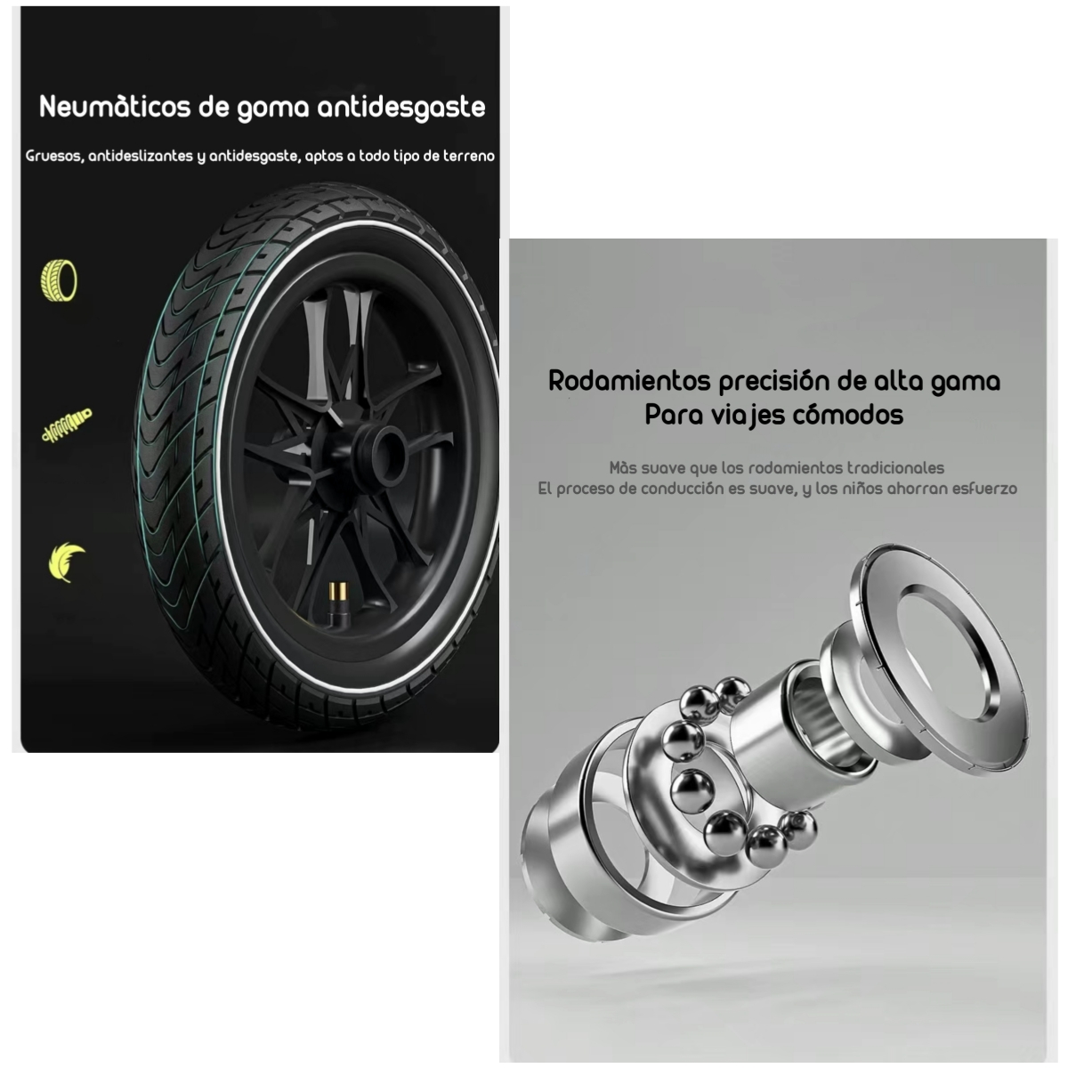 BICICLETA DE EQUILIBRIO 3-8 AÑOS ARO 14 ROJA LUBABYCAS - 6