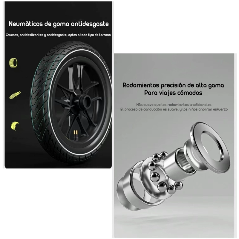 BICICLETA DE EQUILIBRIO 3-8 AÑOS ARO 14 ROSADA LUBABYCAS - 6