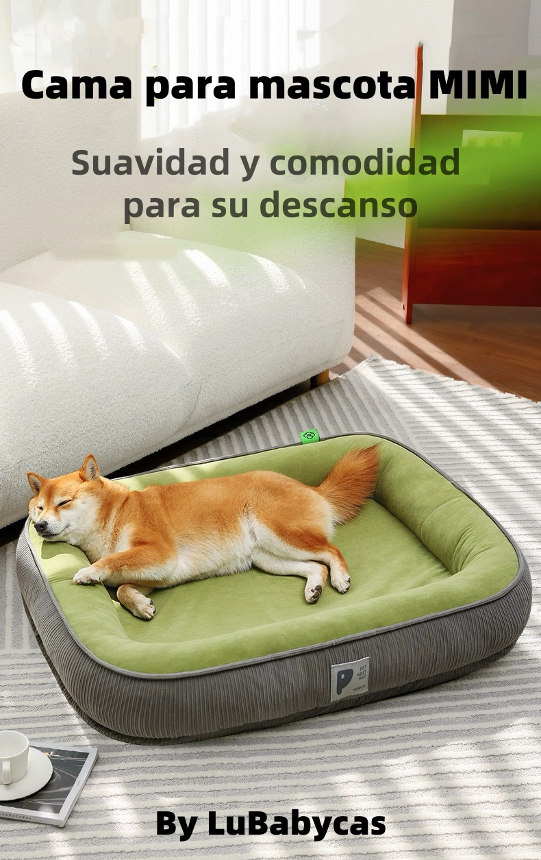 CAMA PARA MASCOTA DESMONTABLE 60X48CM LUBABYCAS - 2