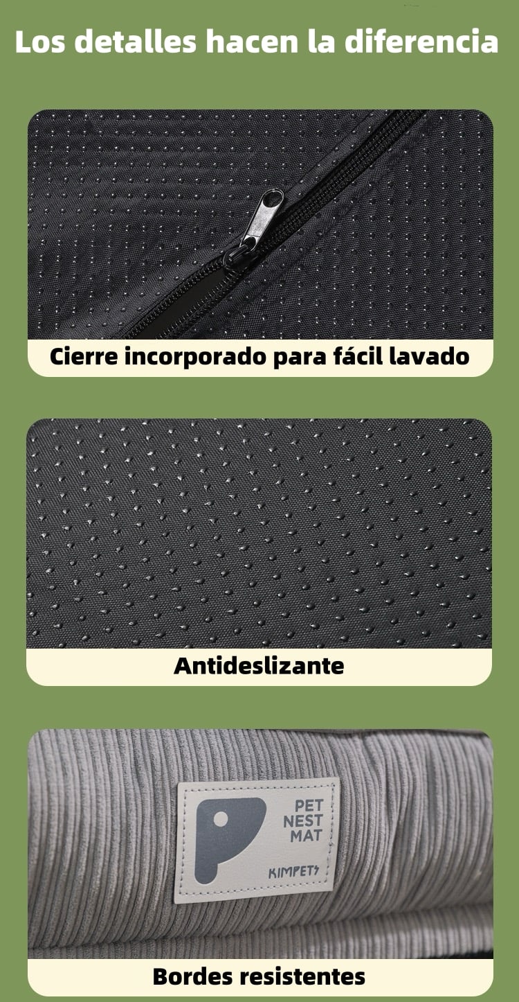 CAMA PARA MASCOTA DESMONTABLE 60X48CM LUBABYCAS - 7