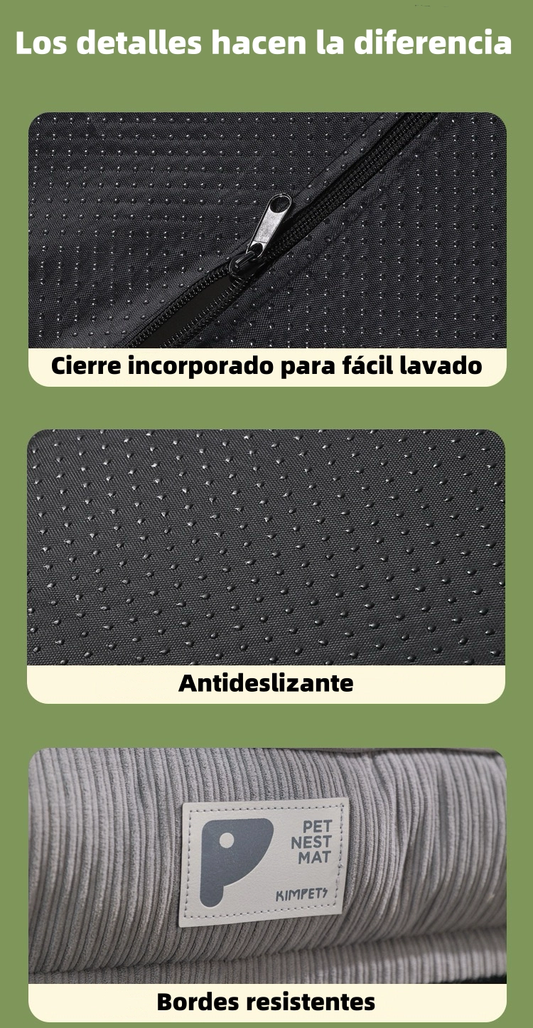 CAMA PARA MASCOTA DESMONTABLE 75X60CM LUBABYCAS - 7