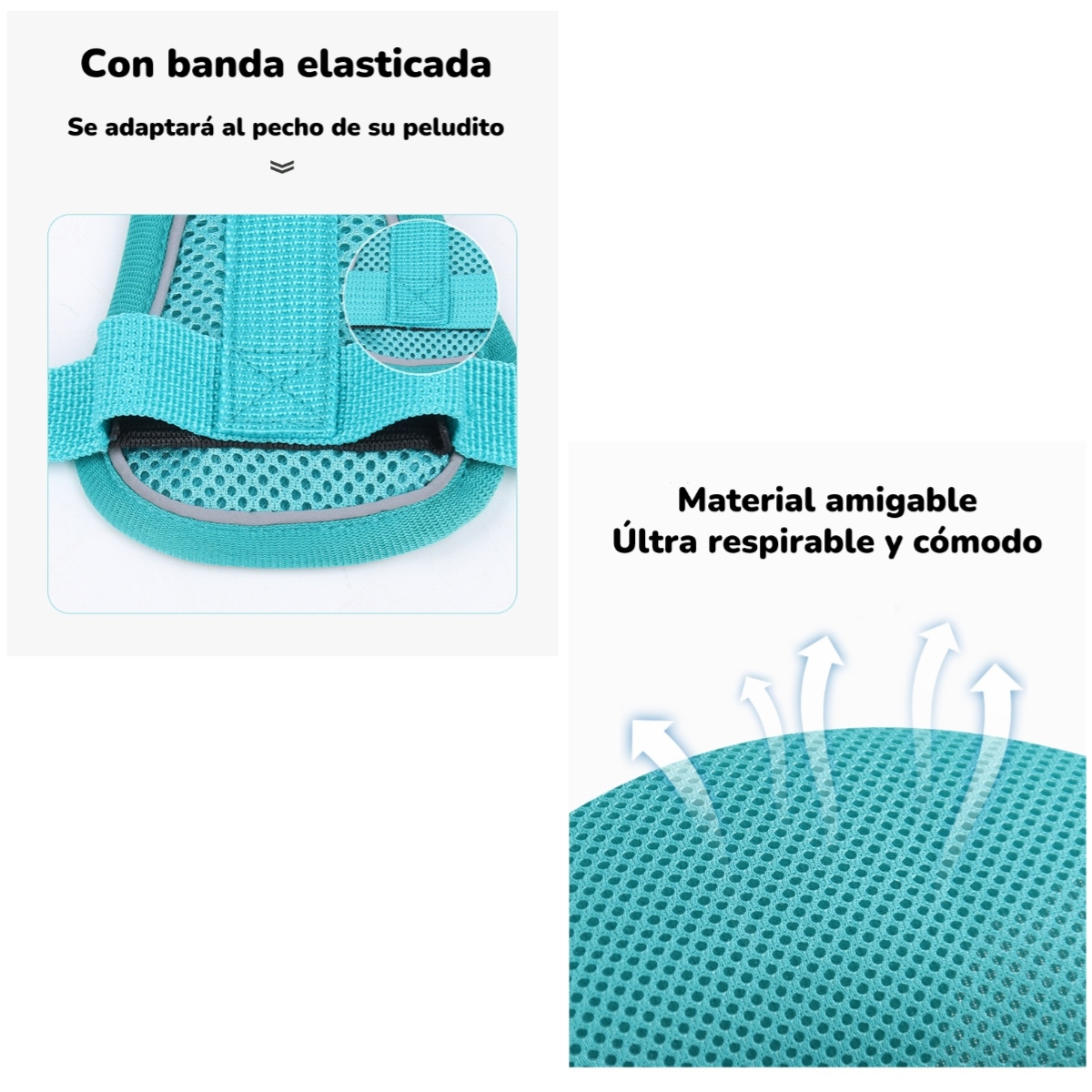 ARNE S PARA PERRO AJUSTABLE CON CORREA REFLECTANTES XL - 6