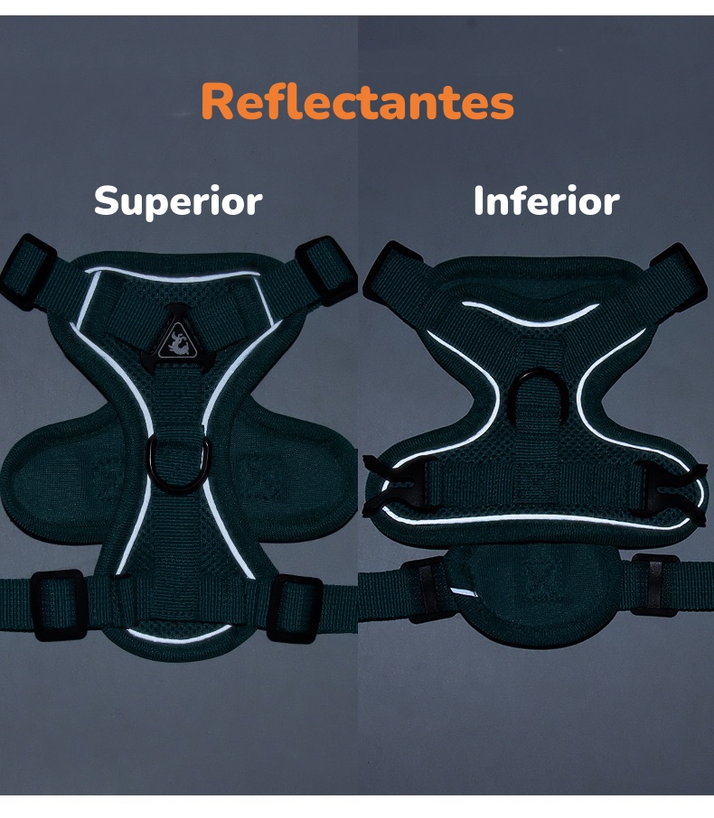 ARNE S PARA PERRO AJUSTABLE CON CORREA REFLECTANTES M - 7
