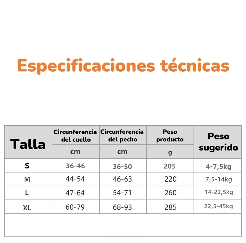 ARNE S PARA PERRO AJUSTABLE CON CORREA REFLECTANTES MIMI XL - 2