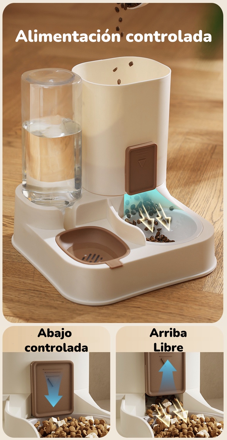 DISPENSADOR AUTOMATICO AGUA Y ALIMENTO 2 EN 1 BY LUBABYCAS - 7