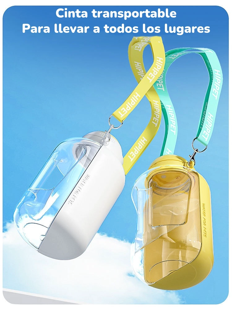 BOTELLA DE AGUA PARA MASCOTAS 3 EN 1 BY LUBABYCAS - 8