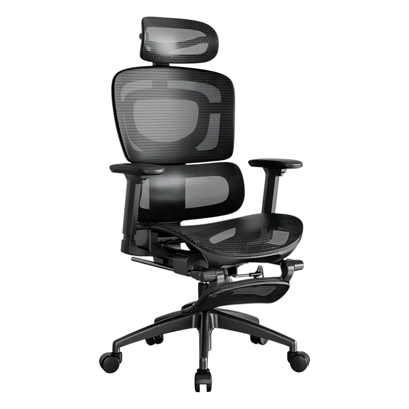 SILLA DE ESCRITORIO RECLINABLE REPOSAPIES Q9 BY LUBABYCAS - 1