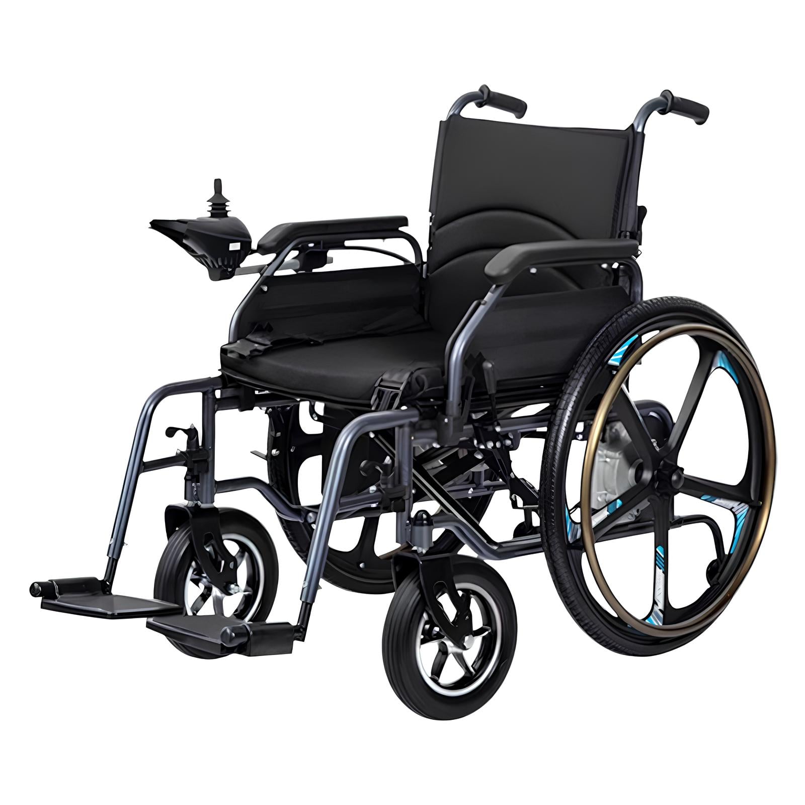 SILLA DE RUEDAS ELE CTRICA PLEGABLE MOVIX BY LUBABYCAS - 1