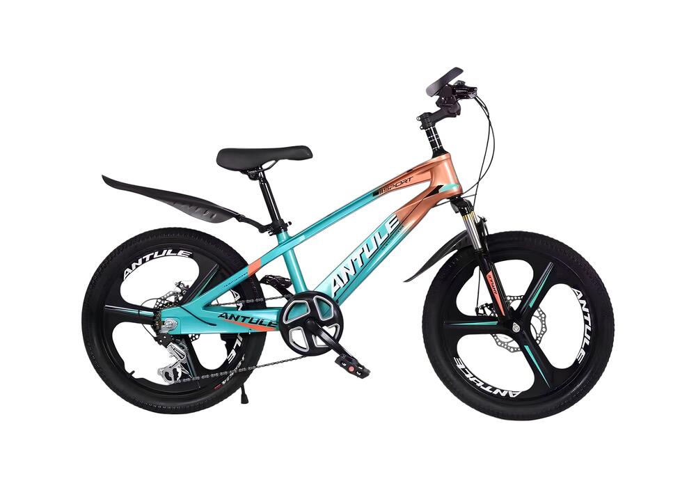 BICICLETA INFANTIL 5-9 AÑOS ARO 18 LUBABYCAS VERDE - 1