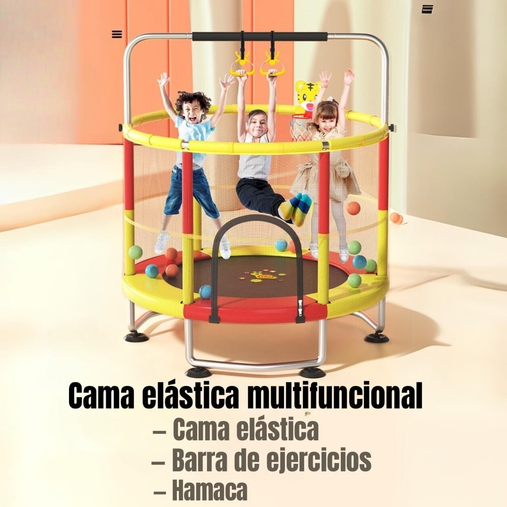 CAMA ELÁSTICA TRAMPOLINE 150CM MÁS JUEGOS LUBABYCAS - 2