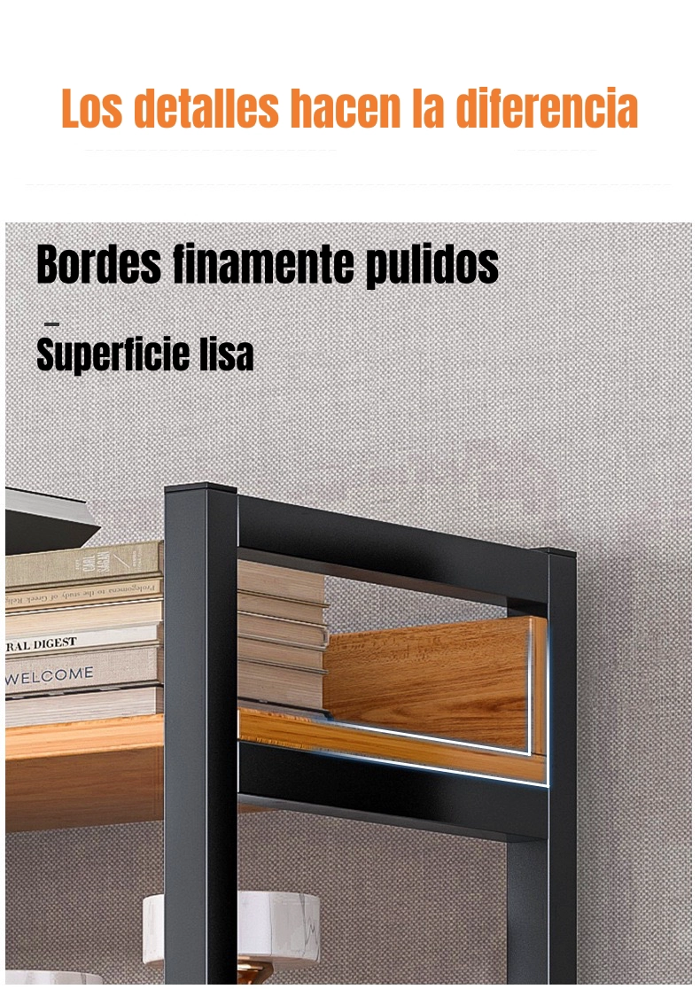 ESTANTE LIBRERO REPISAS DE 6 NIVELES 174CM BY LUBABYCAS - 3
