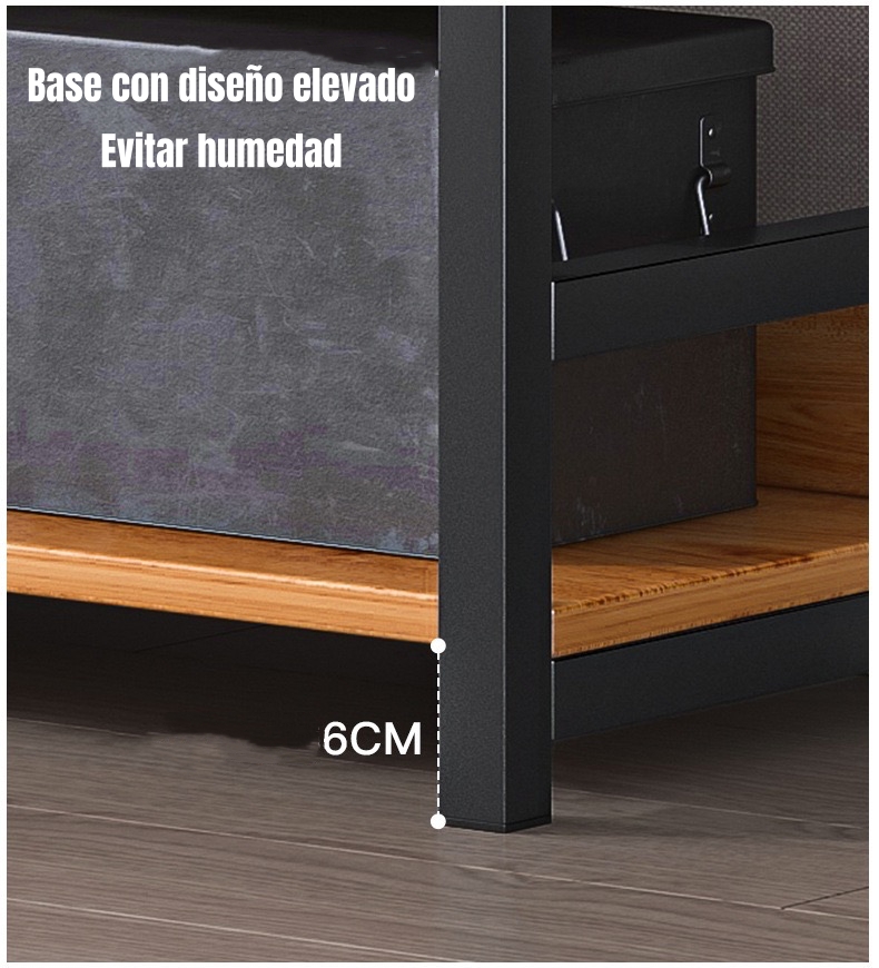 ESTANTE LIBRERO REPISAS DE 6 NIVELES 174CM BY LUBABYCAS - 6