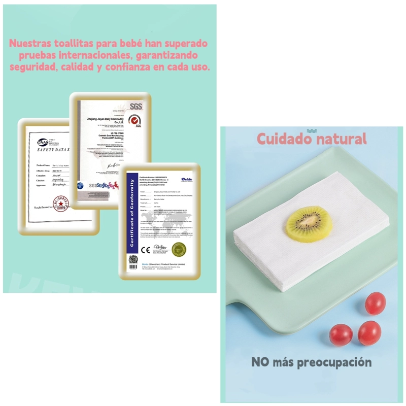 TOALLITAS HUMEDAS CON TAPA PACK 6X80 UNIDADES LUBABYCAS - 7