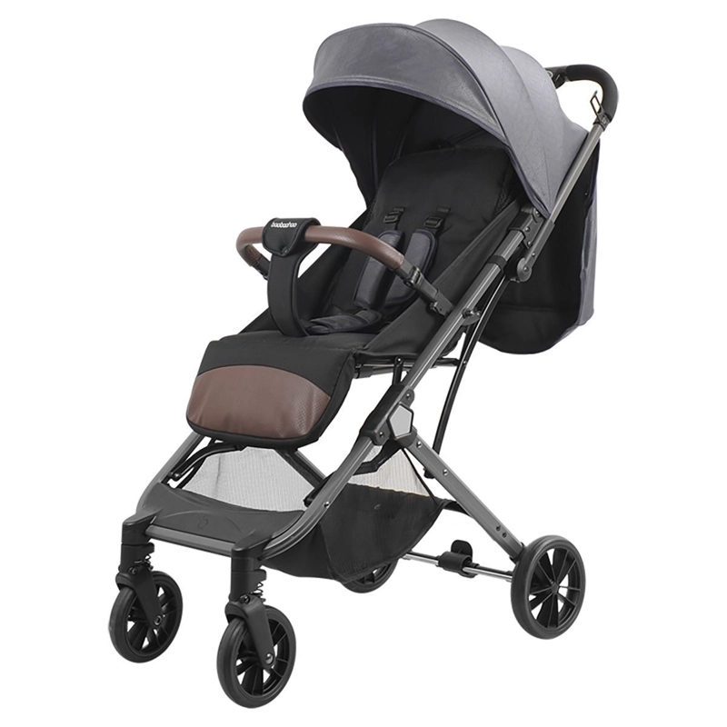 COCHE DE PASEO TIPO MALETA 0-3 AÑOS MILAN GRIS BY LUBABYCAS - 1
