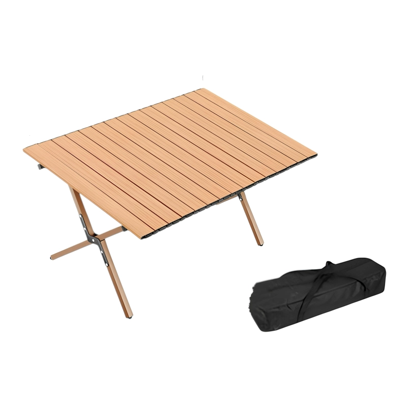 MESA DE CAMPING PLEGABLE IMPERMEABLE 90X61CM KEMI - 1