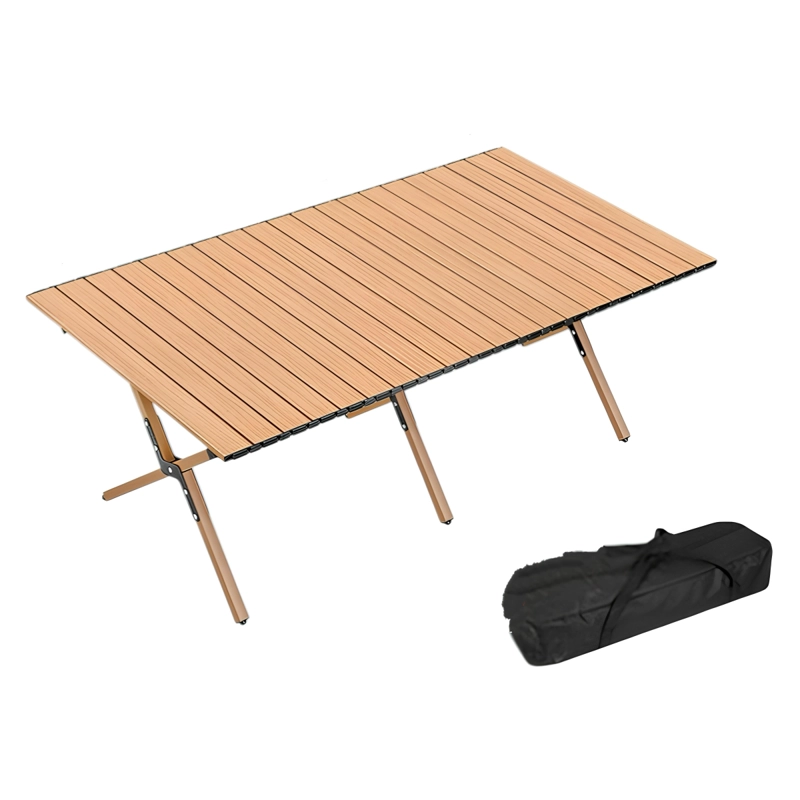 MESA DE CAMPING PLEGABLE IMPERMEABLE 120X58CM KEMI - 1