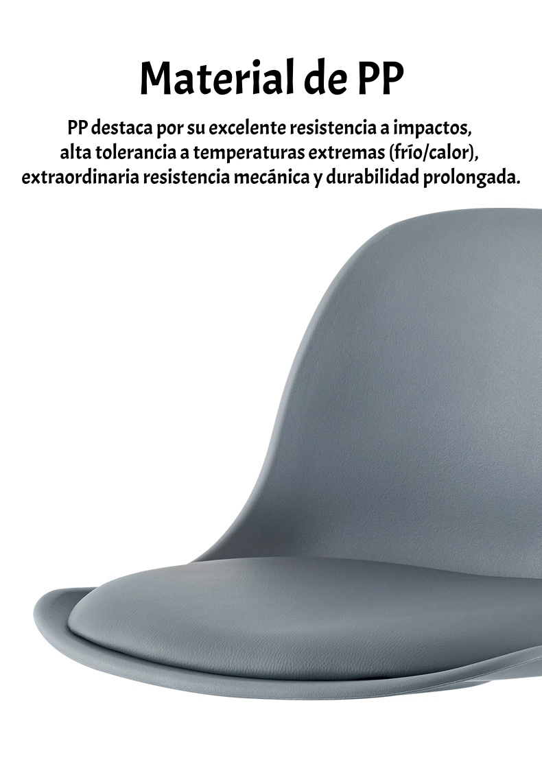 PACK 2 SILLAS PISO BAR EN COLOR NEGROS ALTURA REGULABLE CON RESPALDO - 3