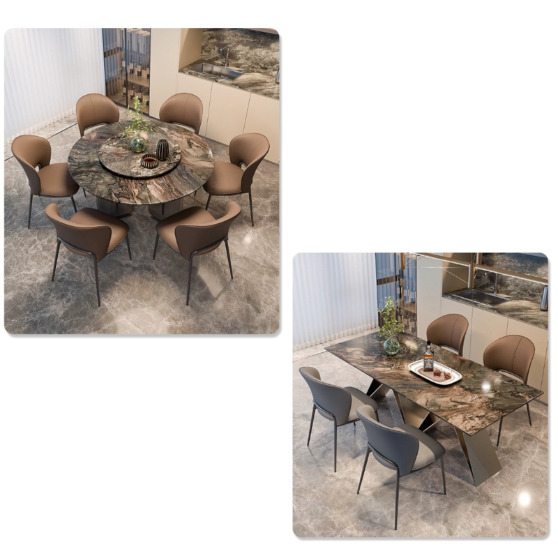 PACK 4 SILLAS DE COMEDOR PREMIUM ECOCUERO DELI BLANCAS - 7