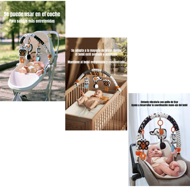 MOVIL PARA CUNA COCHE MULTIFUNCIONAL TM330 LUBABYCAS - 2