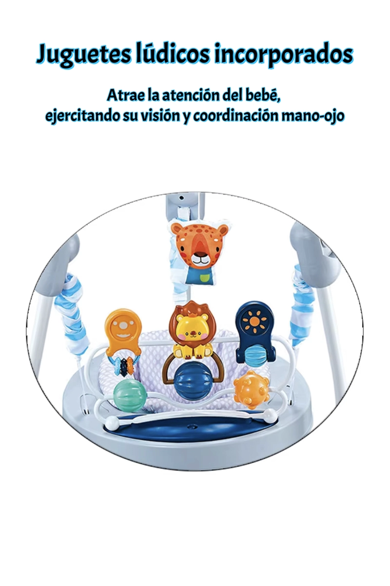 SALTARIN CENTRO DE ACTIVIDAD MUSICAL SMILE ROSADO LUBABYCAS - 3