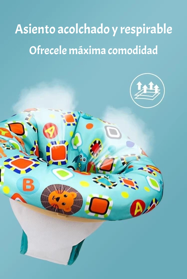 SALTARIN CENTRO DE ACTIVIDAD MUSICAL SMILE ROSADO LUBABYCAS - 6