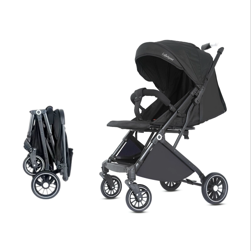 COCHE DE PASEO MALETA COMPACTO 0-3 AÑOS TOUR NEGRO LUBABYCAS - 1