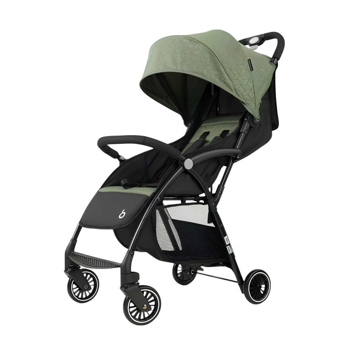 COCHE DE PASEO ULTRA COMPACTO LIVIANO VIENA VERDE LUBABYCAS - 1