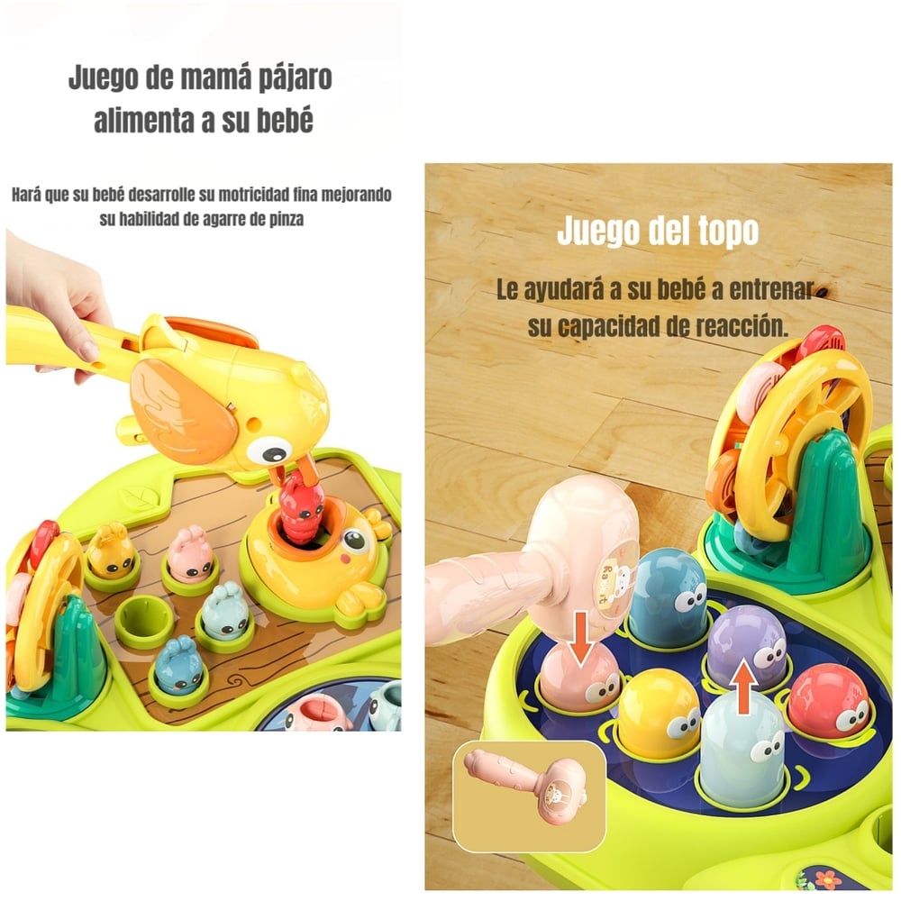 MESA DE ACTIVIDADES 9 JUEGOS GRANJA BY LUBABYCAS - 5