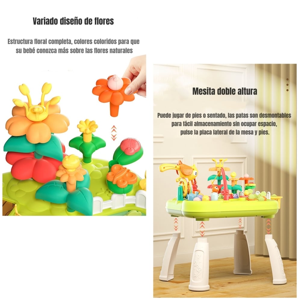 MESA DE ACTIVIDADES 9 JUEGOS GRANJA BY LUBABYCAS - 7
