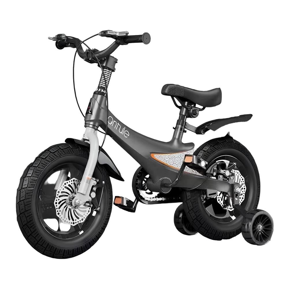 BICICLETA INFANTIL 2-5 AÑOS NIÑO ARO 12 LUBABYCAS GRIS - 1