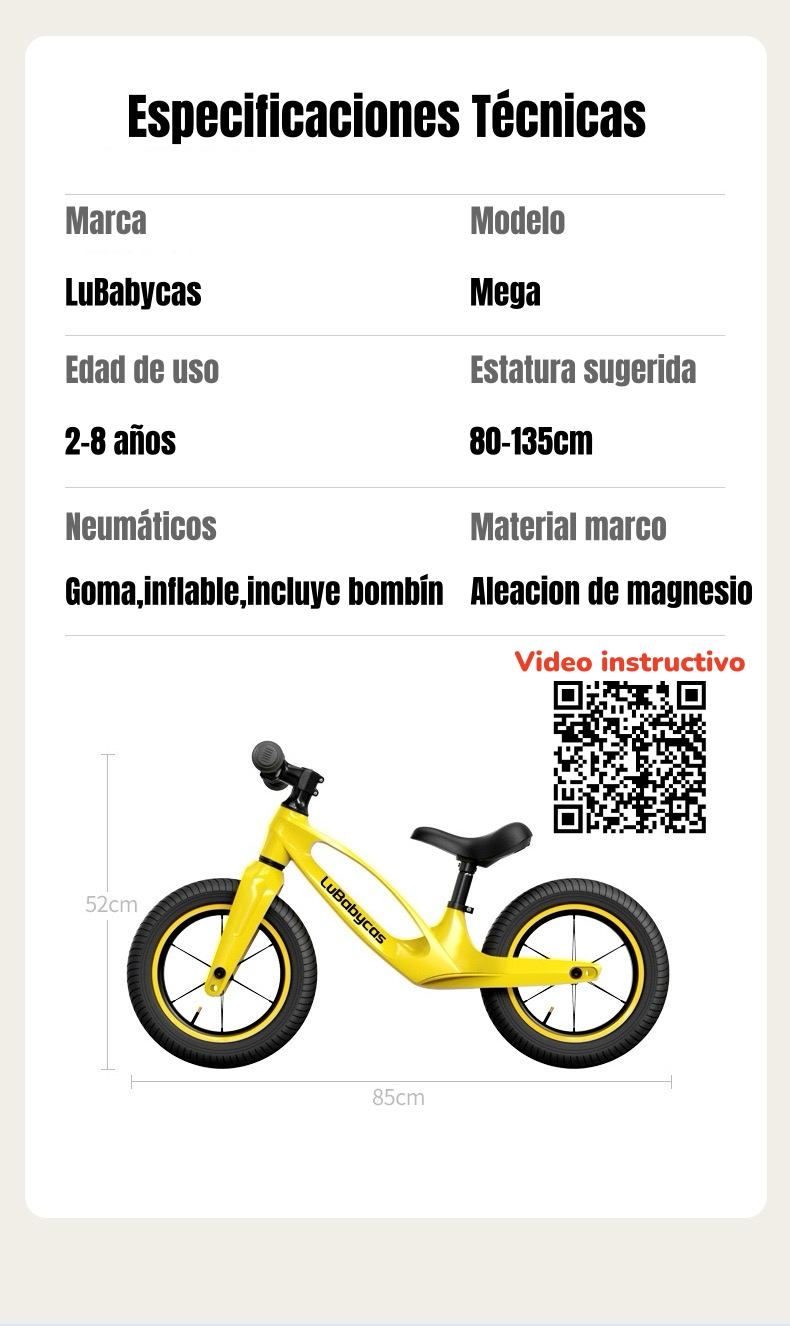 BICICLETA DE EQUILIBRIO CONVERTIBLE ARO 12 Y 14 ROSADA - 8