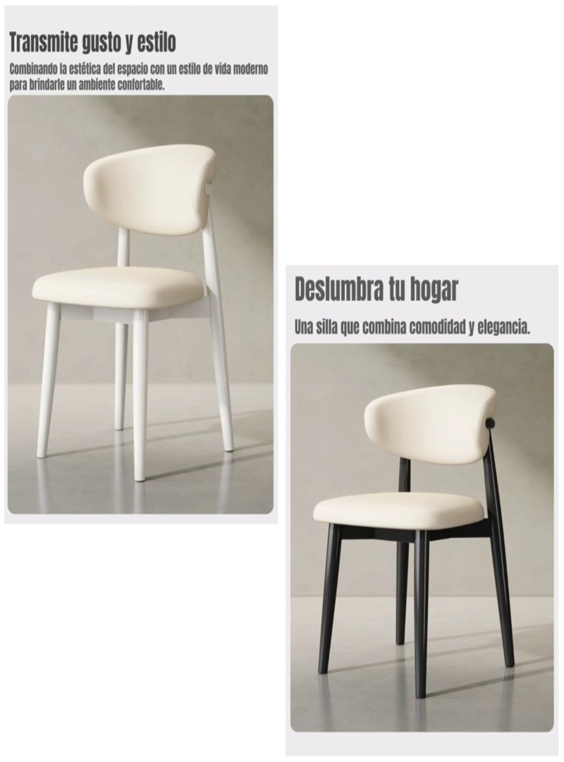 PACK 4 SILLAS DE COMEDOR MADERA CAFE  ANKARA - 5
