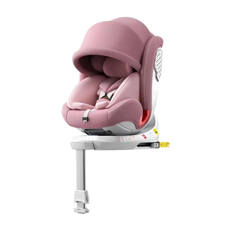 SILLA DE AUTO CONVERTIBLE 360° ISOFIX Y PATA APOYO LUBABYCAS - 1