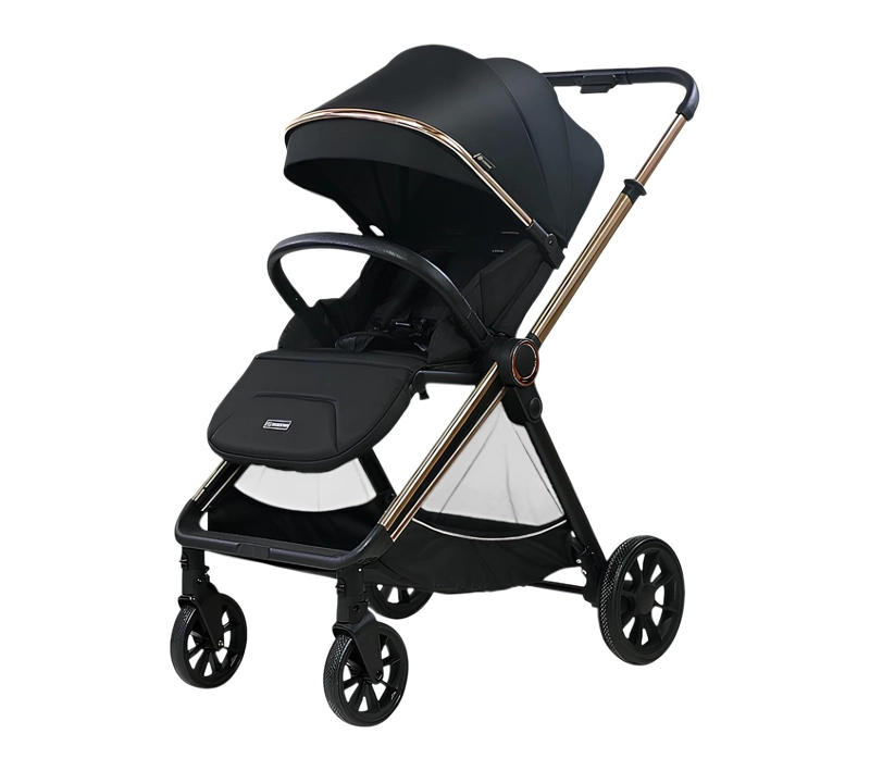 COCHE DE PASEO 0-4 AÑOS ALUMINIO NEGRO BEYOND BY LUBABYCAS - 1