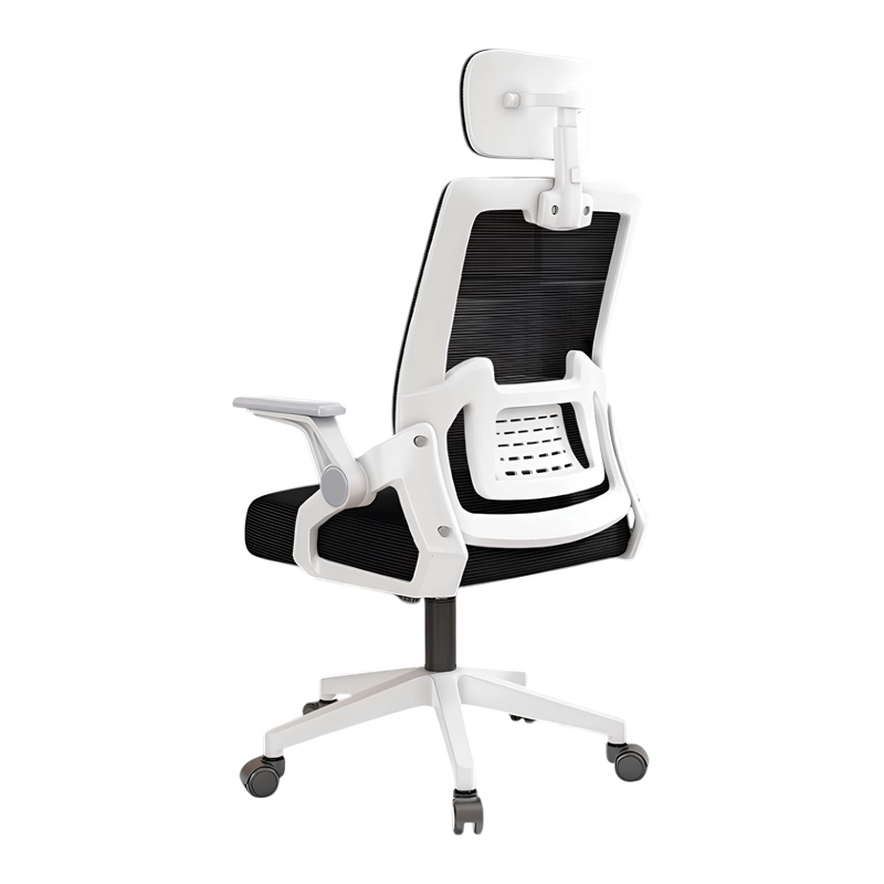 SILLA DE ESCRITORIO CON APOYACABEZA GRAND NEGRA - 1