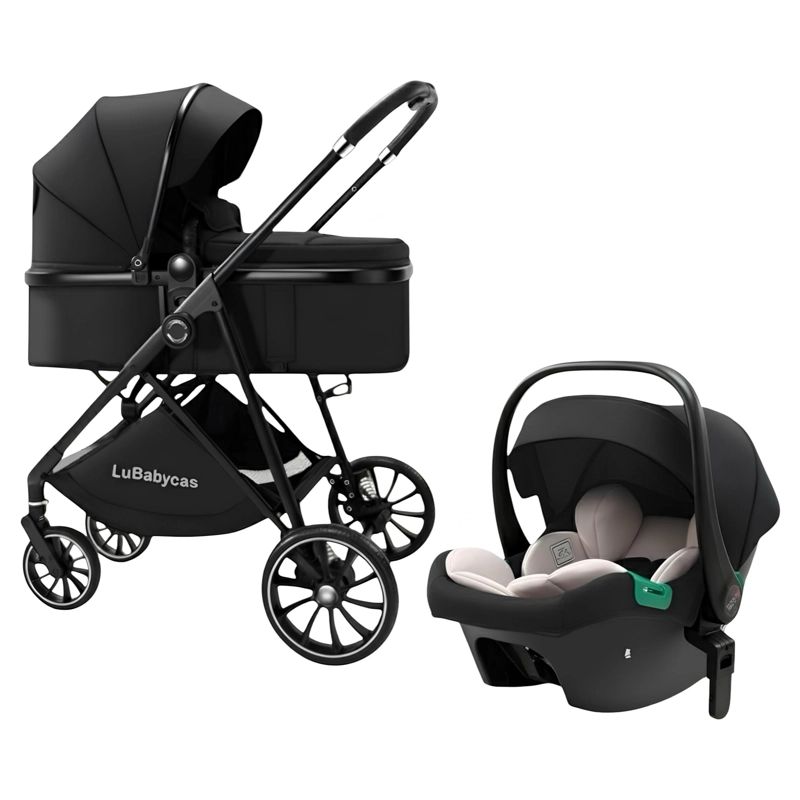 COCHE TRAVEL SYSTEM TOLDO 360°GESE BABY NEGRO LUBABYCAS - 1