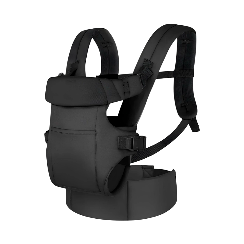 PORTABEBE  ERGONOMICO MULTIFUNCIONAL NEGRO RIO BY LUBABYCAS - 1