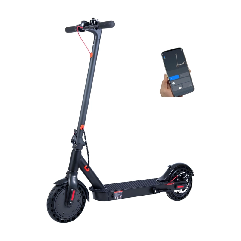 SCOOTER ELE CTRICO ALUMINIO CON APP 30KM 36V 350W E9PRO - 1
