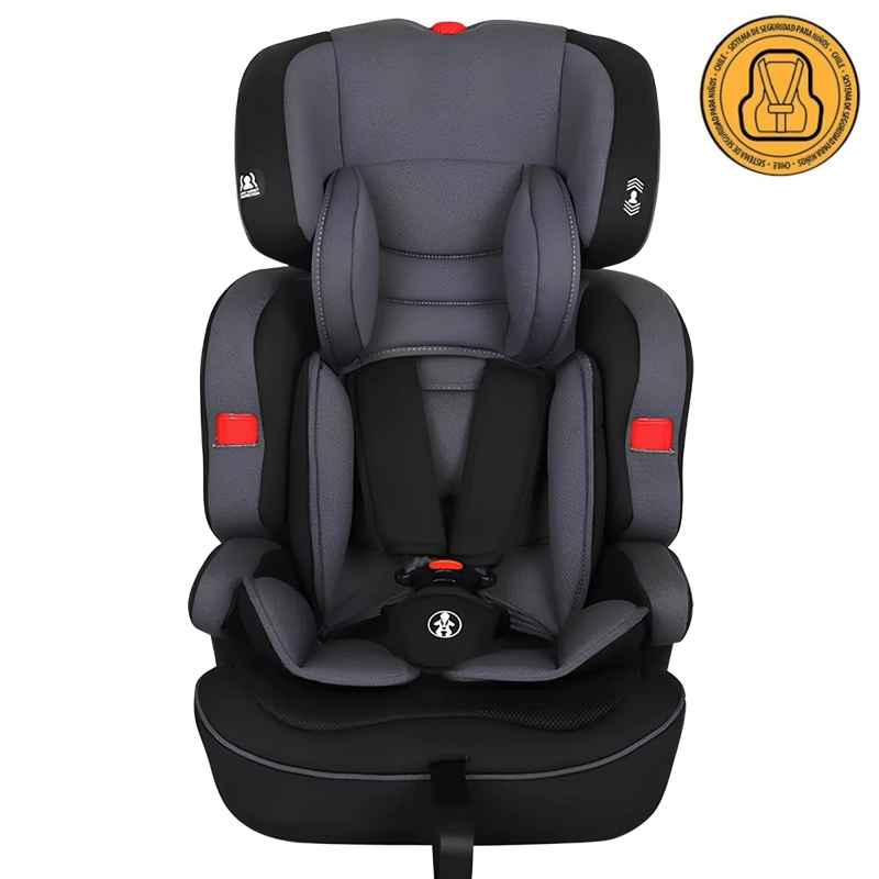 SILLA DE AUTO BUTACA 9-36KG 12 AÑOS GRIS WE05 LUBABYCAS - 1